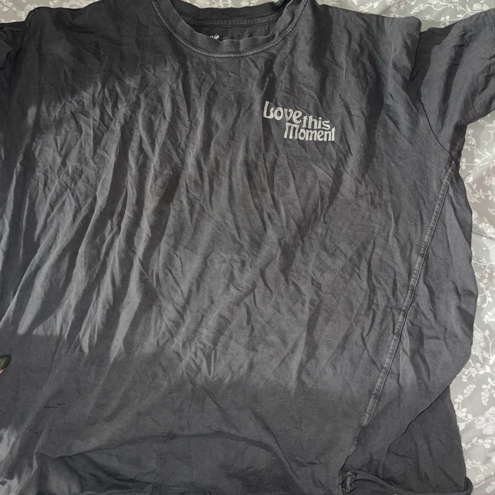 Aerie Black Short Sleeve Tee